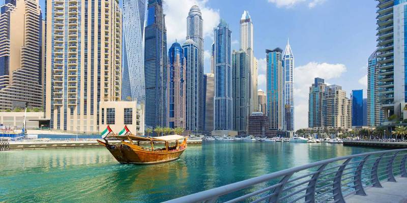 Dubai marina - Crociera Dhow Dubai