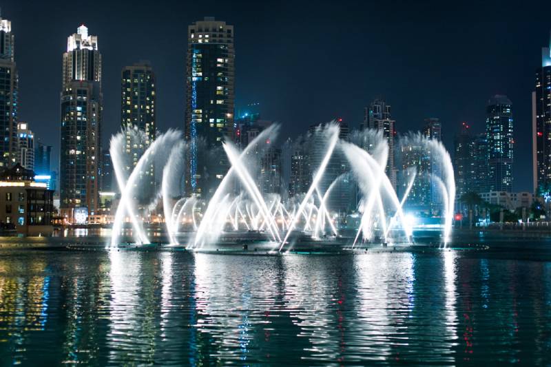 Fontana di Dubai